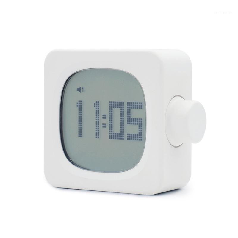 

New Digital LCD Table Car Dashboard Desk Date Time Calendar Small Clock Creative Square Alarm Clock Bedroom Digital1