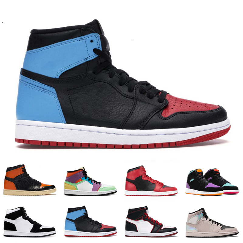 

Newest 1 1s Men Shoes Obsidian Varsity Red Bloodline Phantom Womens Mens cheap breathable outdoor Sneakers trainers shoes 5.5-12, Shipping