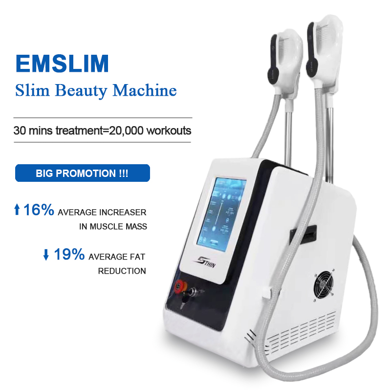 

2021 EMslim HI-EMT Shaping Machines EMS Electromagnetic Muscle Stimulation Fat Burning Body Slimming Machine HIEMT Beauty Equipment
