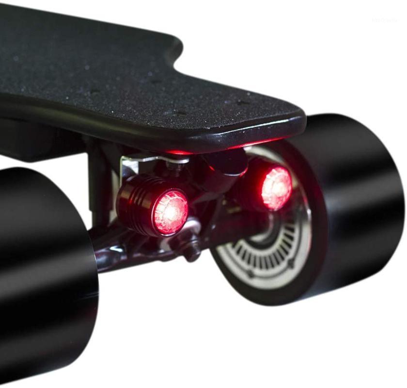 

4Pcs Skateboard Lights USB Rechargeable LED Lights Warning Night Visible Safety LED Bicycle taillights Skateboard1, As pic