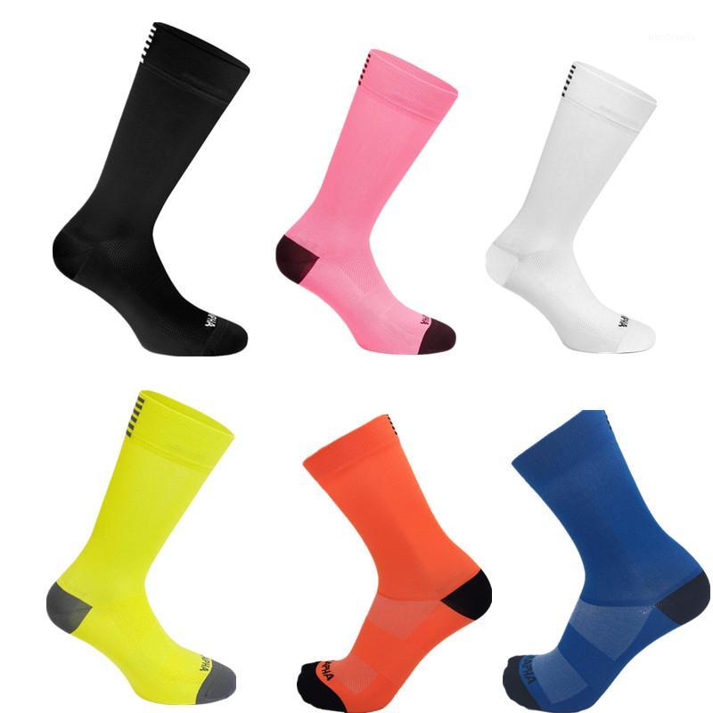

Sport Cycling Socks Bicycle Men High Quality Professional Sport Socks Breathable Basketball Running Football Racing New1, Black