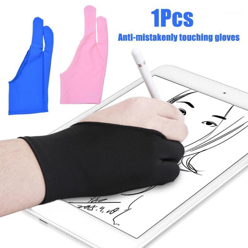 

Black 2 Finger Anti-fouling Glove,both For Right And Left Hand Artist Drawing For Any Graphics Drawing Tablet1