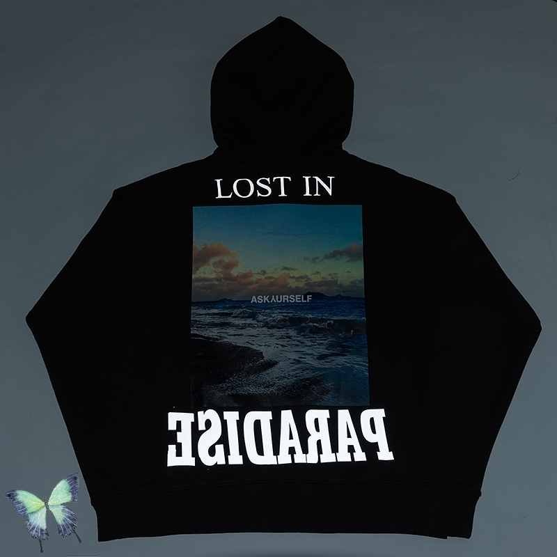 

2021 New Autumn Winter Lost in Paradise Hoodie Men Women Casual 100%cotton Sweatshirt 3m Letter Hoodies 8r07, 6907