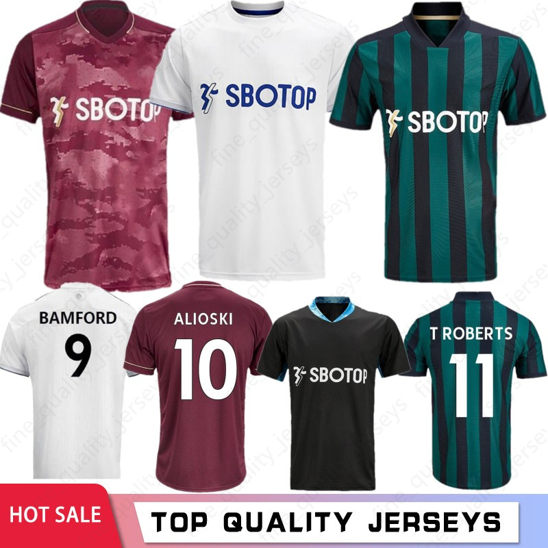 

20 21 Home Soccer Jerseys BAMFORD CLARKE T ROBERTS 2021 Harrison COSTA Alioski Klich Hernandez Men Kids Uniform Camisetas de fútbol, Men lizilian