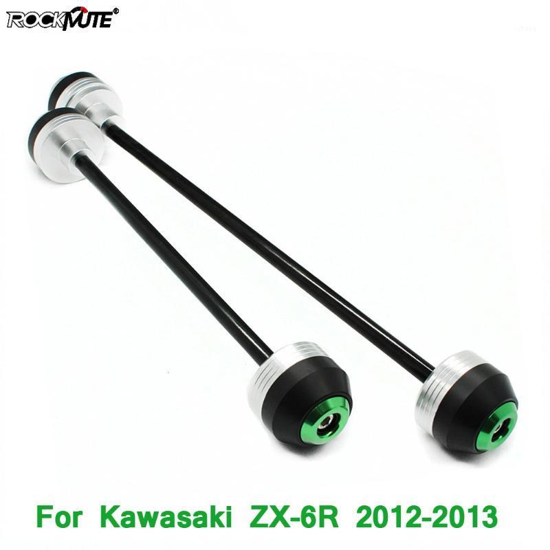 

Axle Fork Falling Pad For ZX-6R ZX6R 2012-2013 Front Rear Motorcycle POM Wheel Slider Crash Protector1