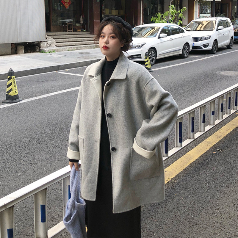 

Wear new winter coat of the year 2020 RQCD, Xy067 apricot