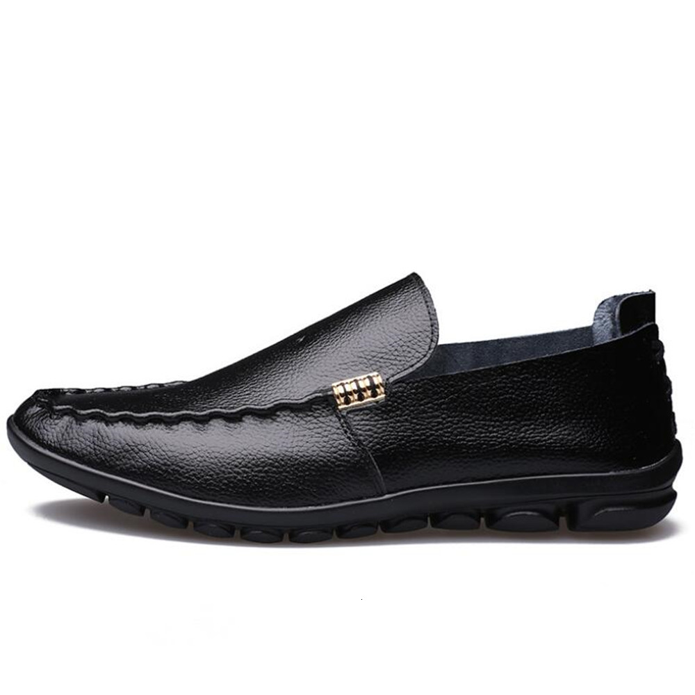 

Pea Soft Casual Soles Leather Fashionable Male Shoes Moccasins V1nc, 01