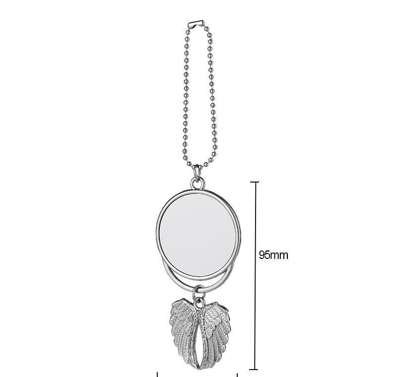 

Sublimation Blanks Car Ornament Decorations Angel Wings Shape Blank Hot Transfer Printing Consumables Supplies New bbyRuy ladyshome