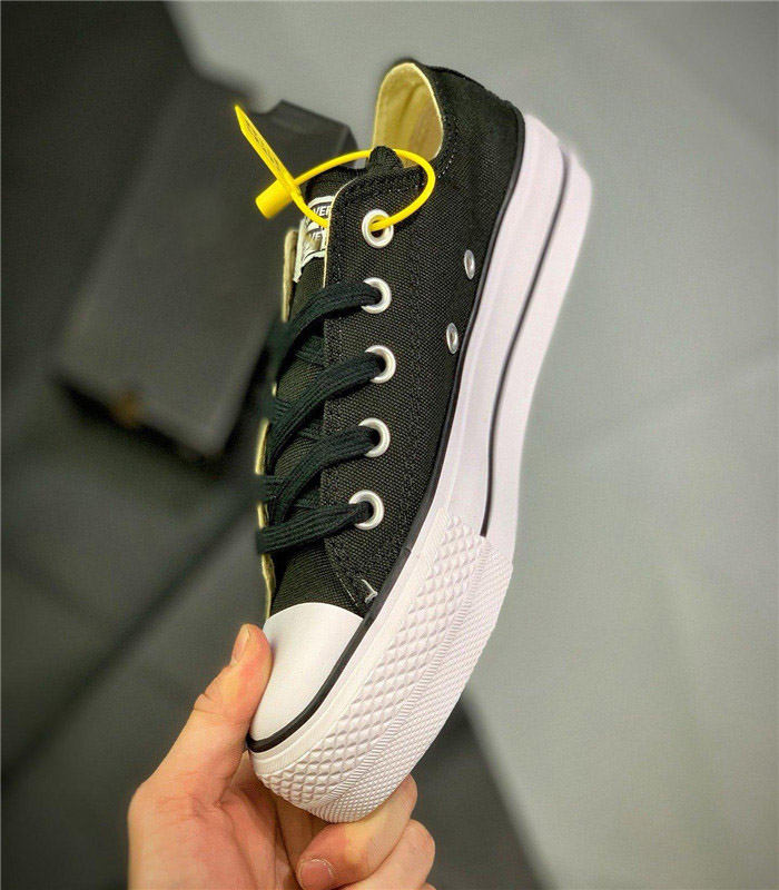 

new black Hi Platform Running Shoes Taylor 1970S Canvas Men Women Shoes Fashion plimsolls White Casual Chaussures 36-40