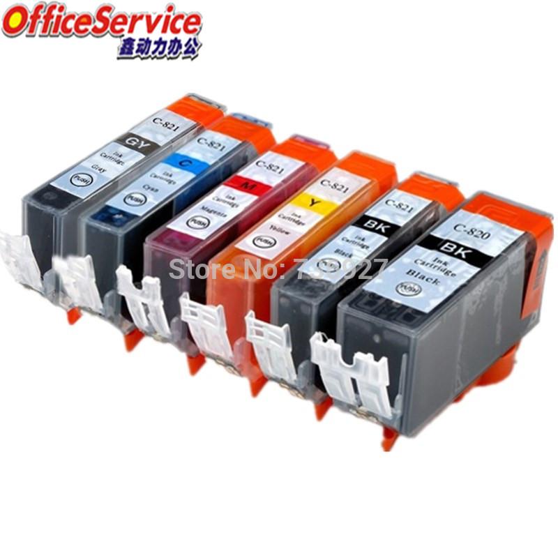 

Compatible ink Cartridge For Canon PGI-820 CLI-821 PGI820XL CLI821,suit for MX868 MX876 MP545 MP558 MP568 MP628 MP988 printer