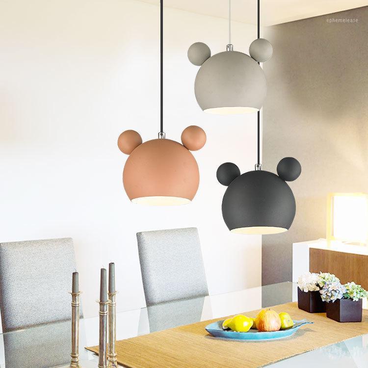 

Nordic iron art personality cute small wall lamp modern cartoon corridor bedroom children bedside lighting1