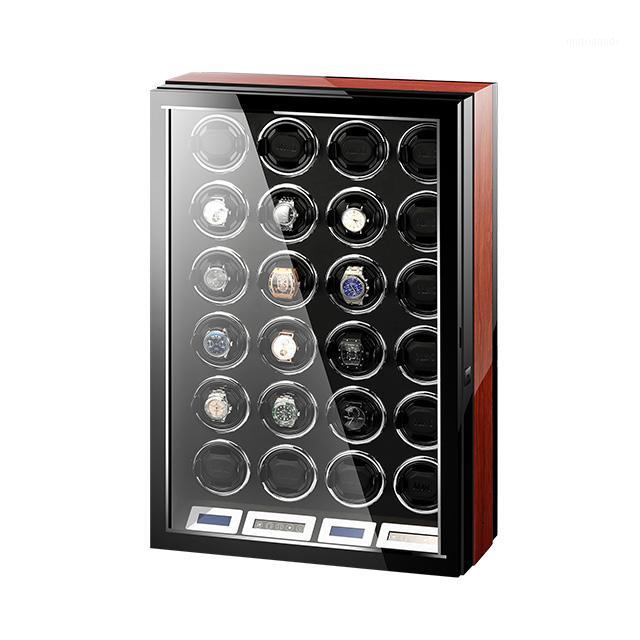 

New Version Luxury Watch Winder For Automatic Watches 2/4/6/9/12/24 Mabuchi Motor LCD Touch Screen Watch Box Remontoir Montre1