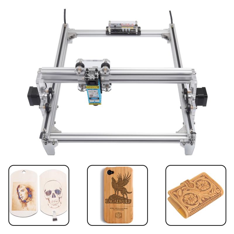 

Portable Mini DIY Laser Engraving Machine High Speed Desktop Laser Engraver Cutter Printer for Wood Plastic Leather