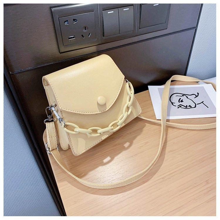 

2021 spring and summer small square bag small bag female portable One Shoulder Messenger