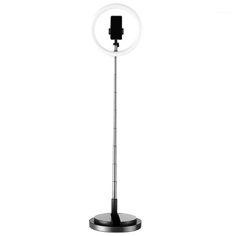 

Selfie Ring Light with Stand Phone Holder Foldable Ring Light Led Light,Live Lighting Adjustable Brightness Black1