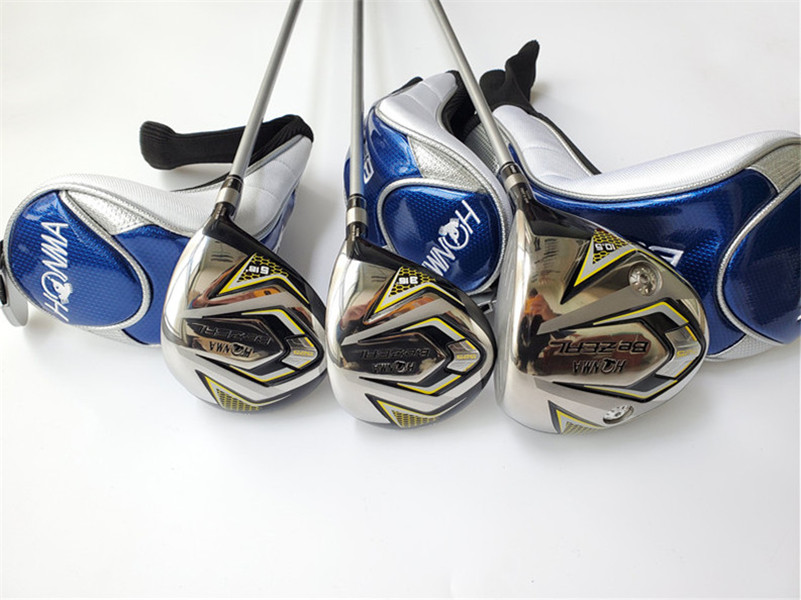 

Honma BeZEAL 525 Wood Set Honma BeZEAL 525 Woods Honma BeZEAL Golf Clubs Driver + Fairway Woods Graphite Shaft With Head Cover