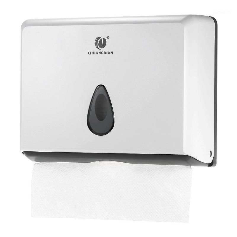 

LBER Chuangdian Wall-Mounted Bathroom Tissue Dispenser Tissue Box Holder For Multifold Paper Towels Box Room Kitchen To1