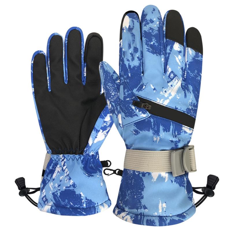 

NEW Winter Gloves Touchscreen Gloves Windproof Anti Slip Warm for Cycling Running Hiking Golfing Fishing Unisex, Black