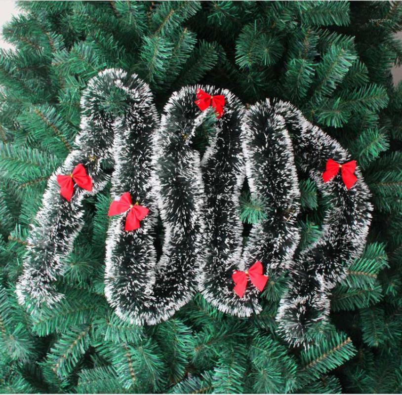 

2M Christmas Decoration Bar Tops Ribbon Garland Christmas Tree Ornaments1