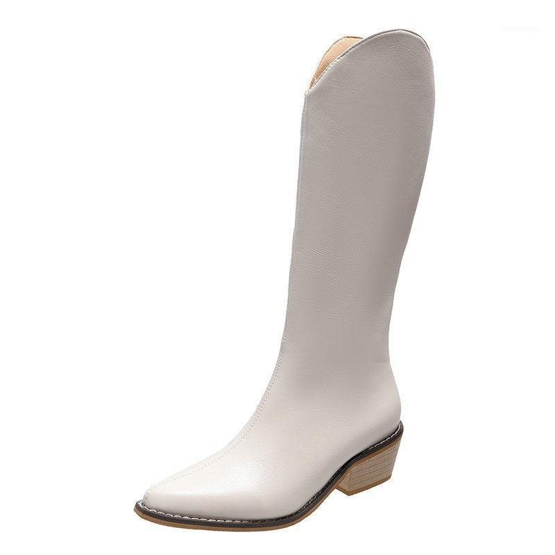 

2021Genuine Leather Western Cowgirl Boots Women Boots Pointed Toe Real Cowhide Leather Cowboy Cossacks Femal Shoes1, Rosy red