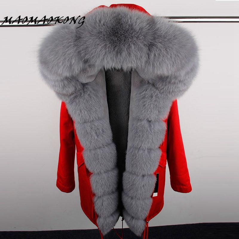 

natural real fur Jacke coat Real Fur Collar Cuff Hooded Coat Short Parka Long Camouflage winter jacket 2020, 2 black