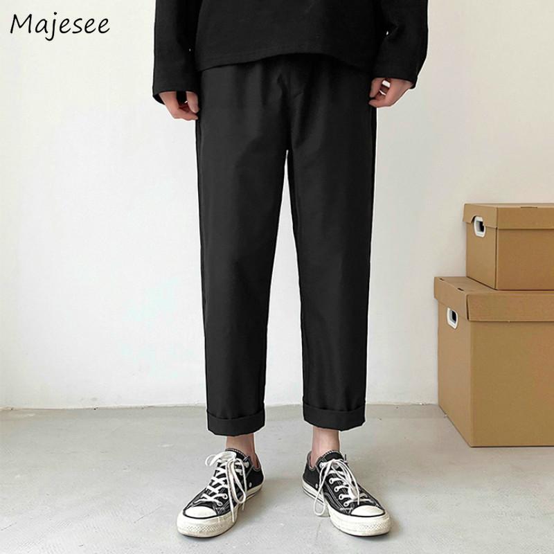 

Men Casual Pants Business Trousers Straight Loose Plus Size 5XL Daily Korean Fashion Comfortable Soft Students High Elasticity, Light grey