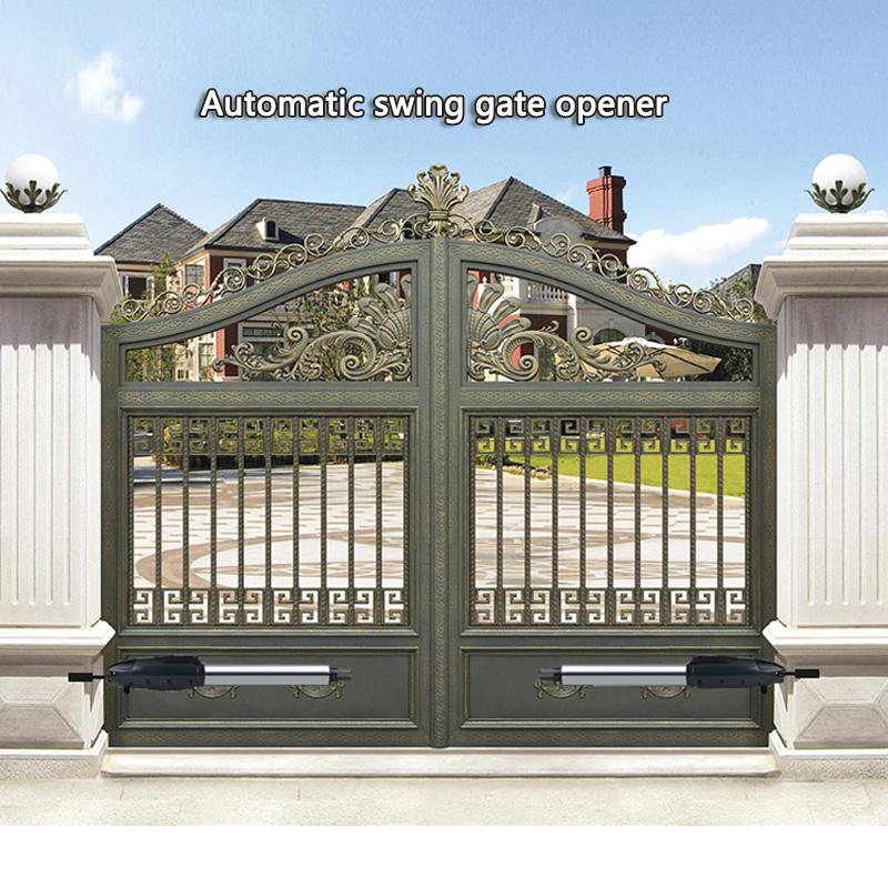 

Automatic Gate Opener Kit Medium Duty Dual Gate Operator for Dual Swing Gates Up to 16 Feet or 800 Pounds, Motor