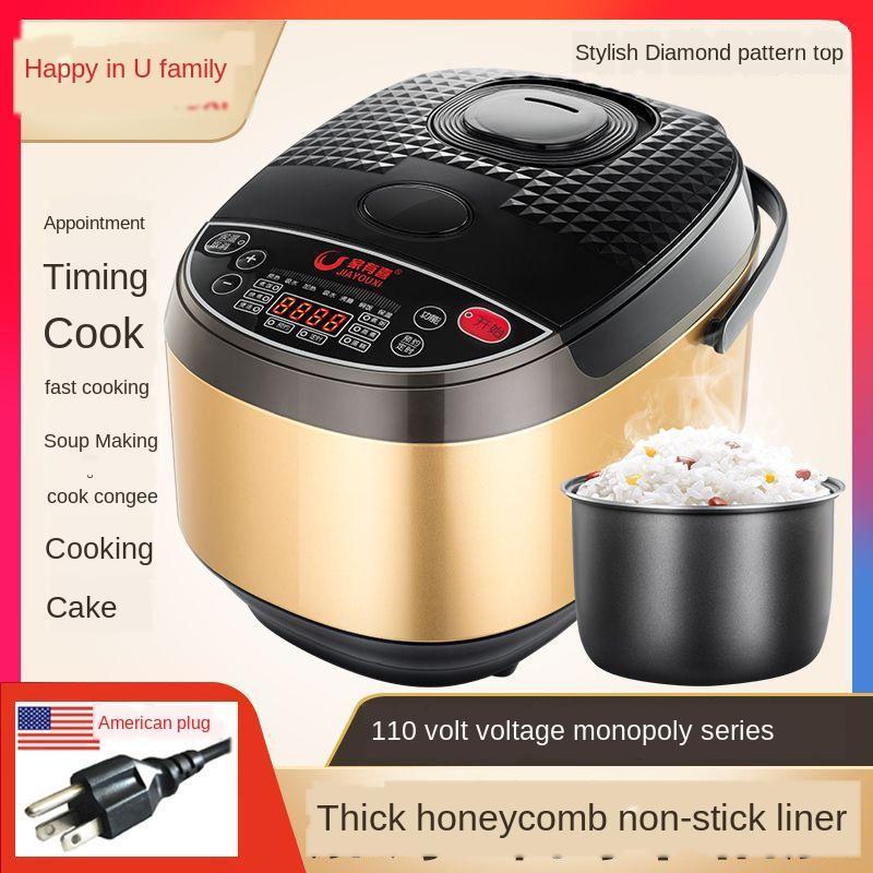 

110V V American Standard Rice Cooker Smart Reservation Household Electric Rice Cooker 4l5 Liter1