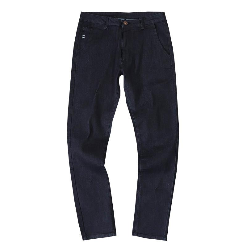 

Spring Autumn New Men Casual Pants Outdoor Climbing Camping Fishing Cycling Slim Fit Small Leg Cotton Jeans Trousers, Primary color