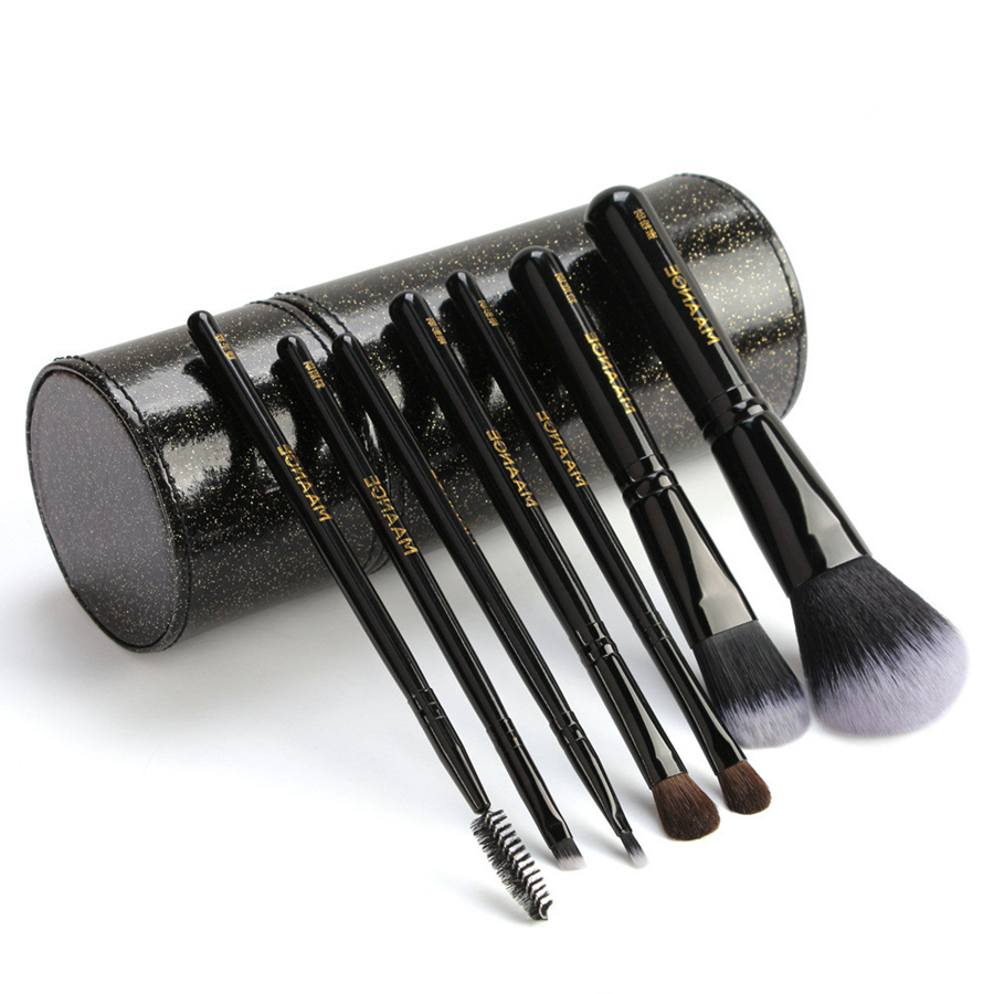 

Multifunction Makeup Brushes Set Powder Foundation Eye Shadow Eyebrow Eyelash Make Up Brush Kits With Brush Barrel 7Pcs /set