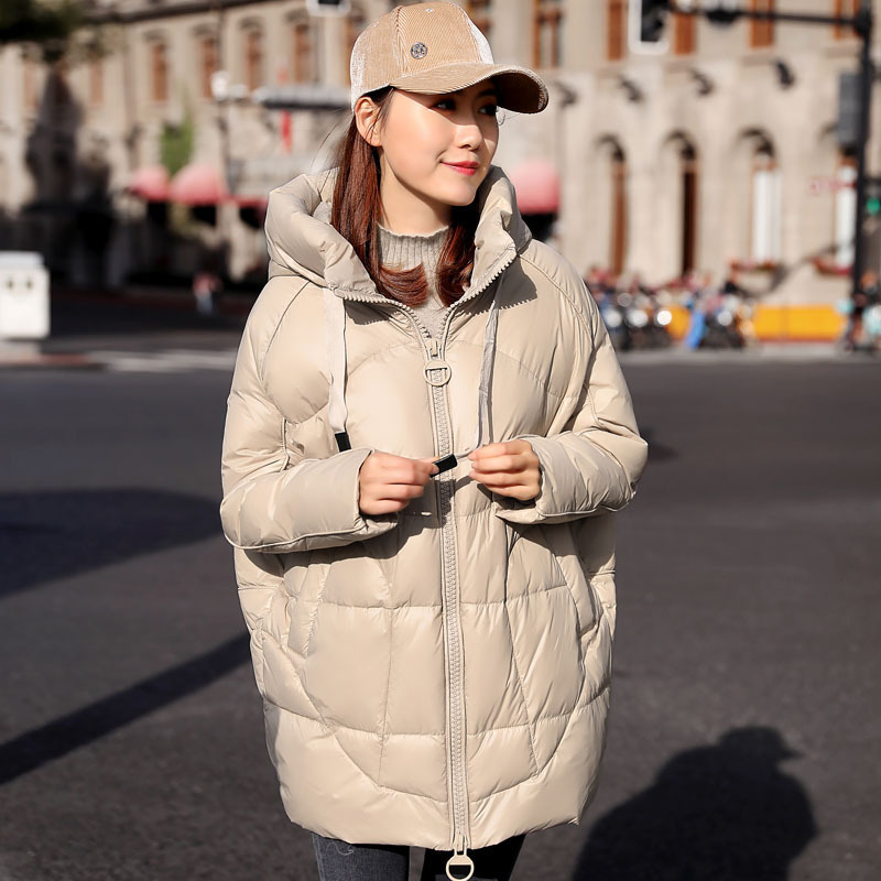 

Winter Coat, Women's White Duck Coat Down Korean Women's, Hot Parka, Chaquette Mujer Ysxy5870 B9e0, Beige