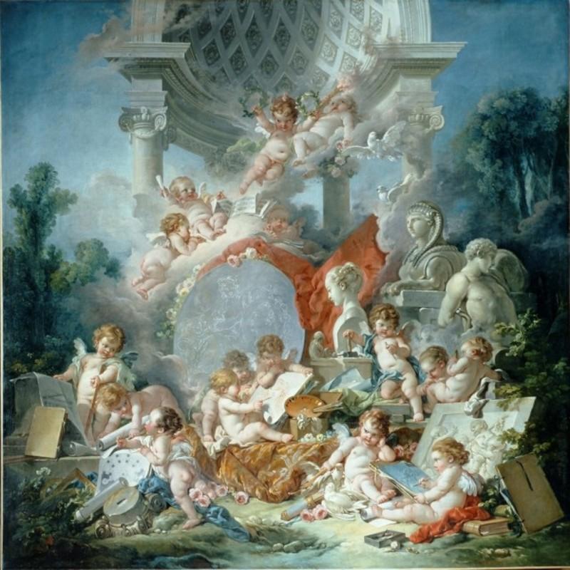 

Custom mural world famous painting wallpaper mural painting Angel living room bedroom European 3D wallpaper, Red
