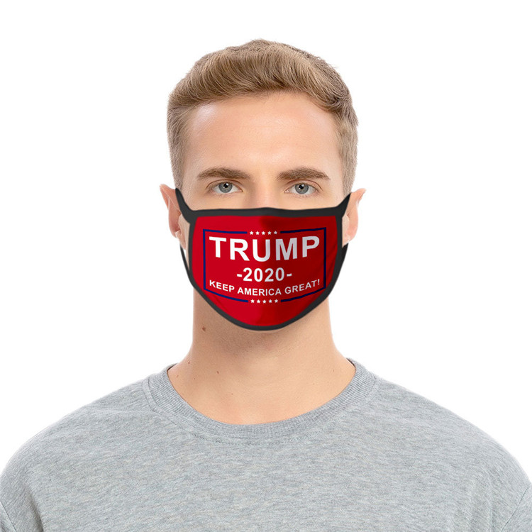 

Designer Face Mask Donald Trump masks 2020 President Election Adult Child Fashion Mouth Mask USA 3D printing DHL free shipping 03