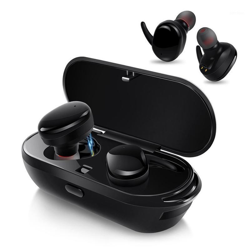 

Y30 TWS4 Bluetooth Jerry 5.0 Touch Sports Waterproof Binaural Wireless Bluetooth Headset With Charging Bin Headphones1, Black