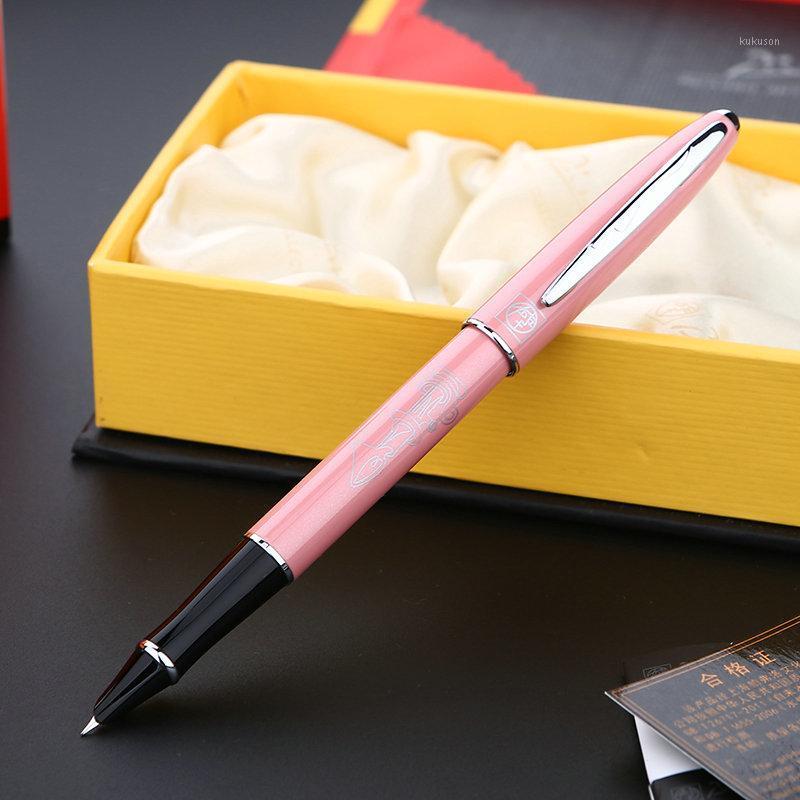 

Picasso 606 High Quality Ink Pink Yellow Black White Gold Fountain Pen 0.38mm Office Writing Nice Gift Pen New Arrival1