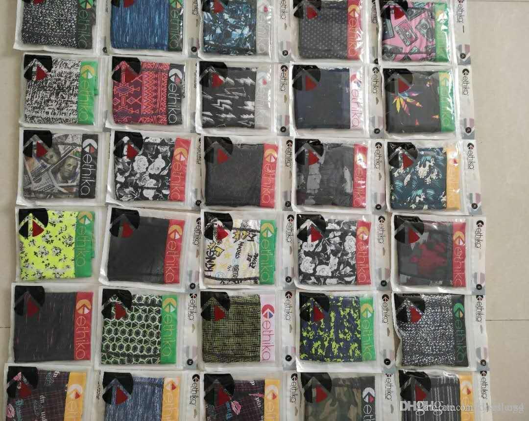 

New products on the market popular shorts popular printing Ethika sports casual men's underwear random mixed exclusive packaging 411
