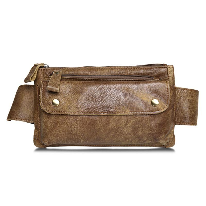 

Men Women Waist Fanny Pack Belt Zipper Shoulder Chest Waist Bag Travel Wallet 28GD, Sky blue