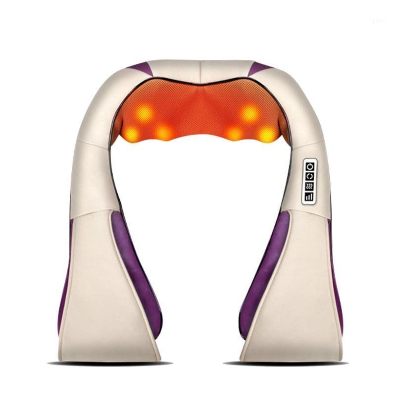 

Bisd Electrical Massage Shiatsu Back Shoulder Body Neck Massager Multifunctional Shawl Infrared Heated Kneading Home Massager1