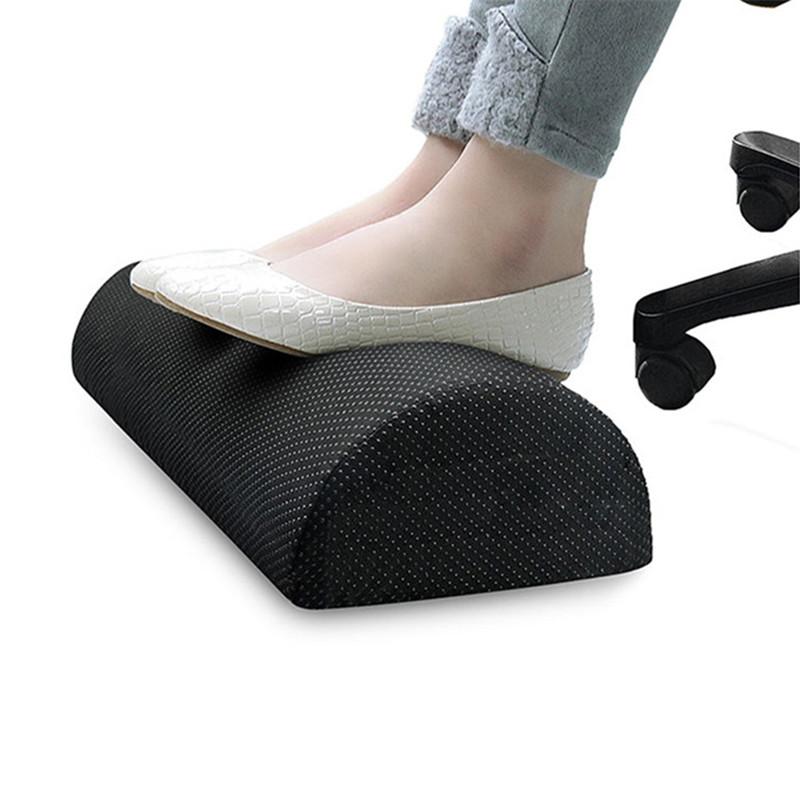 

Office Body Foot Rest Cushion Under Desk Foot Rest Pillow Solid Foam Cushion Memory Foam Knee Non-Slip Washable