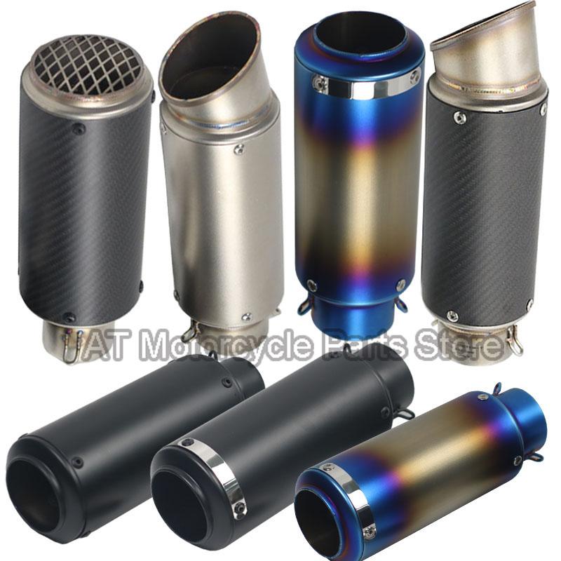 

51MM 60MM Universal Motorcycle modified roadster Exhaust Muffler For S GP Project With DB Killer For Escape Motobike Pit Bike