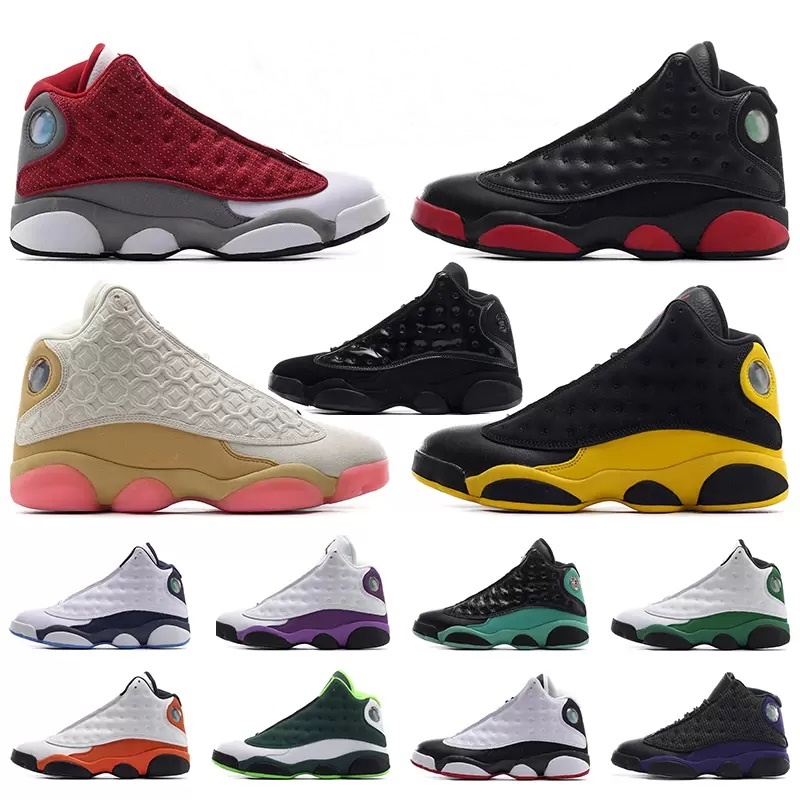 

Newest Arrival 13 Men Basketball Shoes Court 13s TOP 1 2022 Purple Bred Lucky Green Flint Jumpman Mens Women Starfish Trainers Retro Outdoor Sneakers 36-47, 15