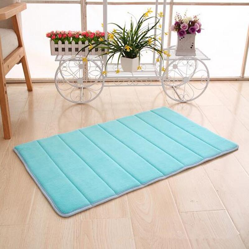 

factory price hot selling 2020 fashion Popular Memory Foam Rug Bath Pad Bathroom Bedroom Non-slip Mats Shower Carpet, 11
