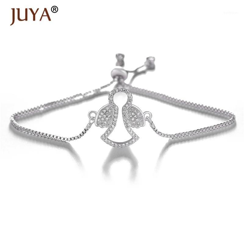 

pulseras mujer moda New Angel Charm Bracelets For Women Gold Chain pulsera Adjustable bracelet femme Jewelry Gift1
