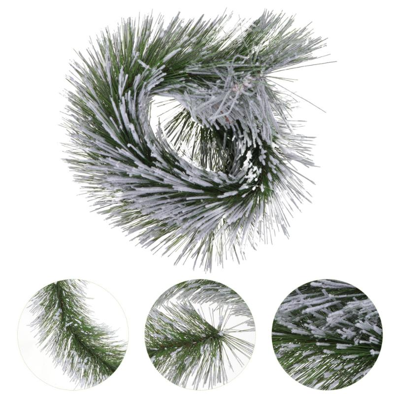 

1pc Fake Pine Neddle Decor Delicate Useful Garland for House, Green