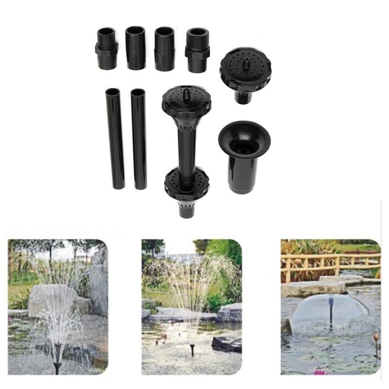 

Multifunctional Water Fountain Sprinkler Spray Head Set Shower fountain Pump Garden Decor mushroom Outdoor Home, Small