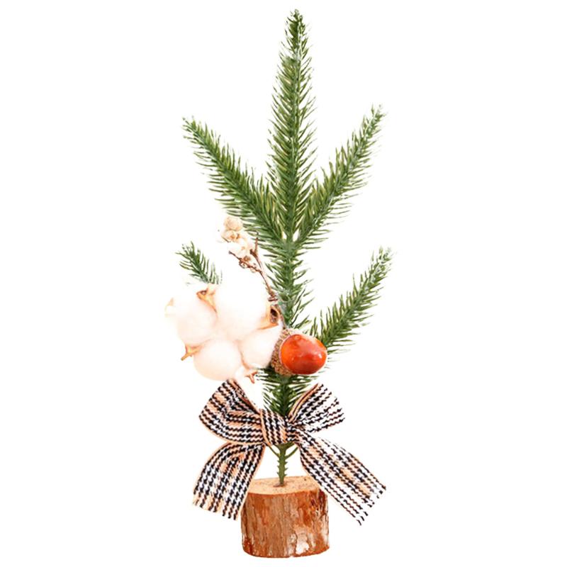 

1 Pc Home Party Decor Showcase Decor Christmas Decorative Tree for Desktop Home Gift