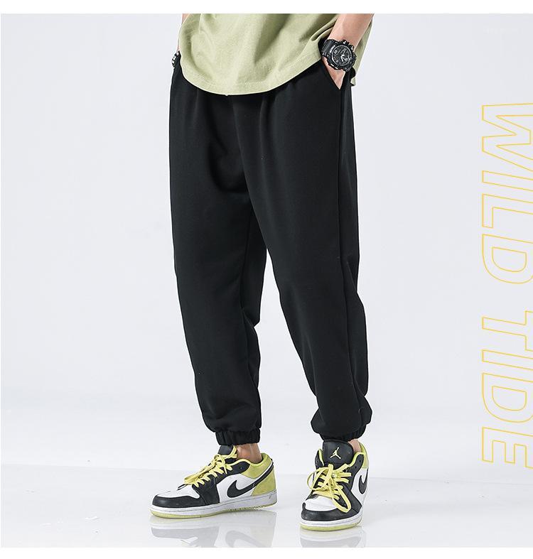

2020 autumn and winter new men casual trousers youth Hong Kong style casual loose sweatpants Korean style close-up guard pants trend1, Grey