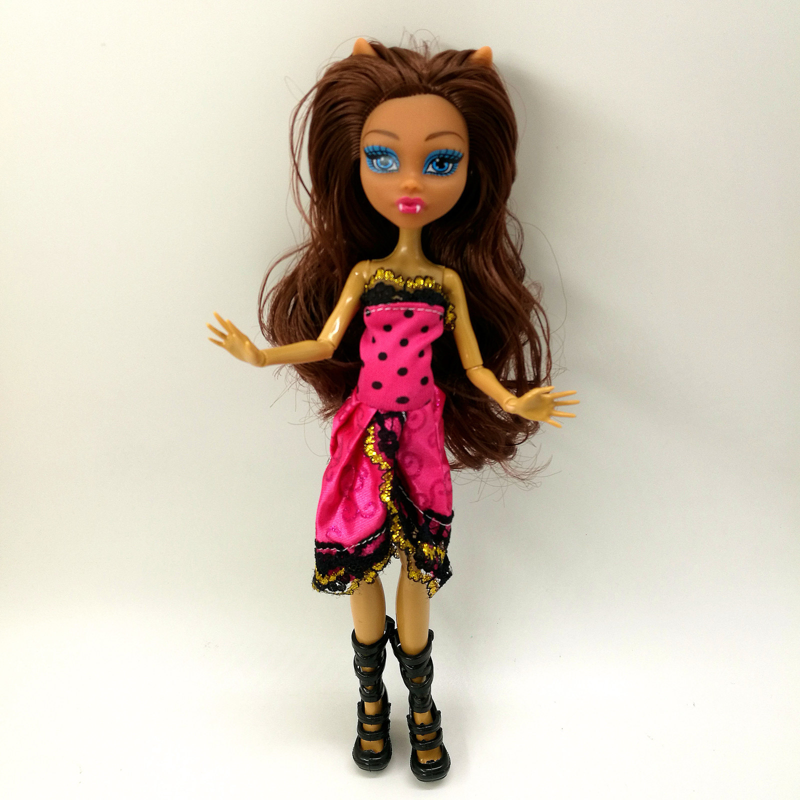 

4pcs/lot New style monster fun high Dolls Monster Draculaura hight Moveable Joint,children best gift Wholesale fashion dolls 201203