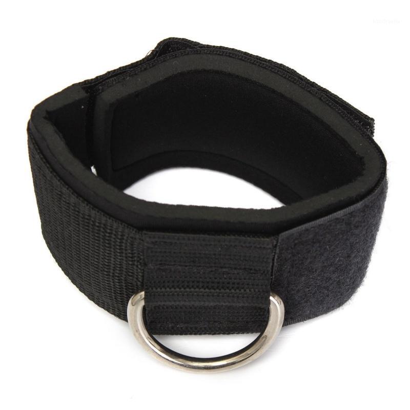 

Ankle Strap D-ring Multi Gym Cable Attachment Thigh Leg Pulley Weight Lifting Black1, Black