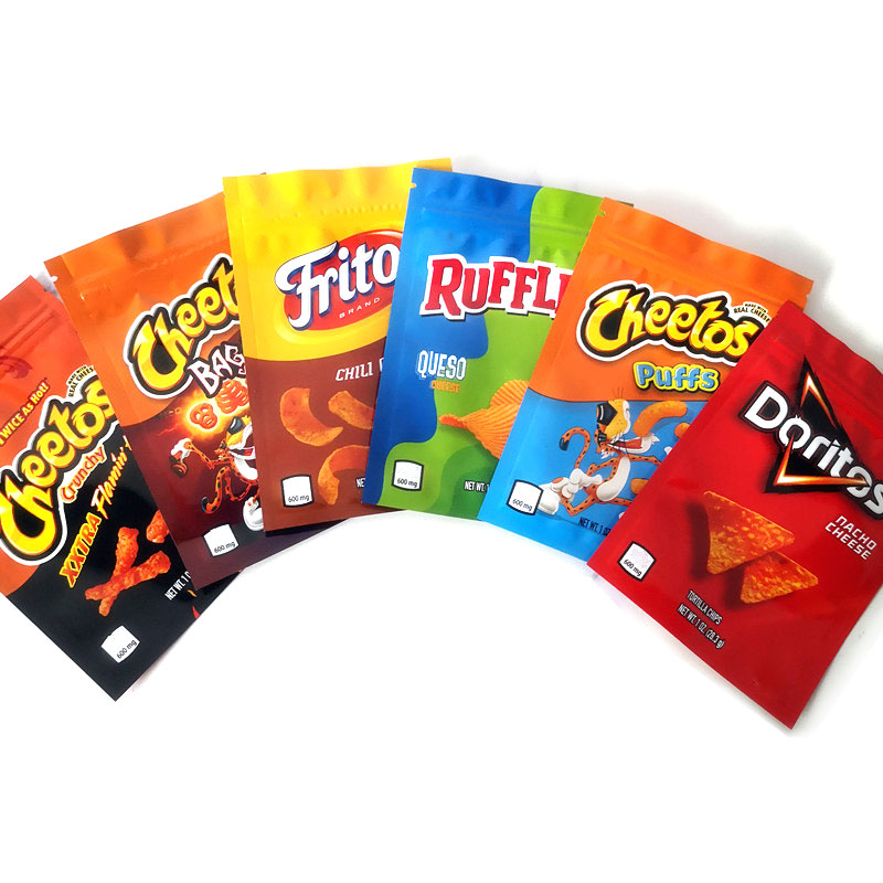

Cheetos Mylar bags Jokesup 600mg Doritos bag Ruffles Smell Proof Empty Packaging 6 Types DHL Free